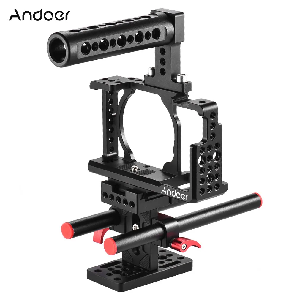 Andoer Protective Video Camera Cage Stabilizer Protector for Sony A6000