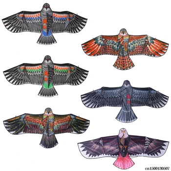 

2018 New 1.5m 1.7m Eagle Kite Outdoor Toy Sport Gift for Kids Children Adult Home Decor