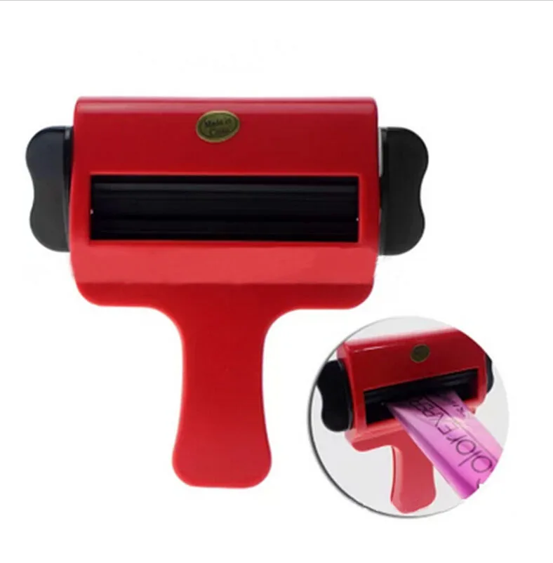 Newest Design Plastic Cream Squeezer Hair Salon Color Squeezer For Dyeing Cream Household Toothpaste Squeezer Tube Tools