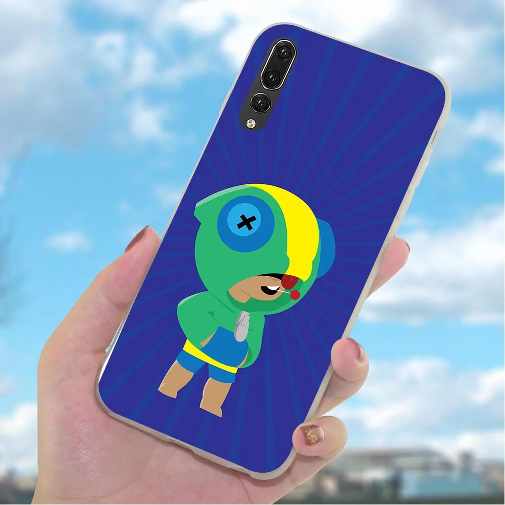 

Brawl Stars Phone Cover for Huawei Honor 8C Case for Honor 6A 7A Pro 7X 8 9 10 Lite 7C Y6 Y7 Prime Y9 Nova 3 3i Colorful