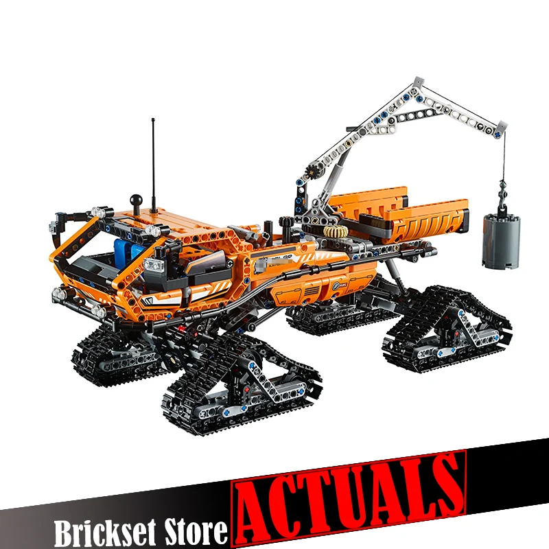 

Lepin 20012 Technic Series Mechanical Group The Polar Adventure Vehicle Building Blocks Bricks Toy for children 42038 brinquedo
