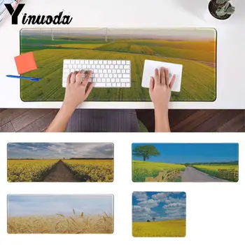 

Yinuoda colza field Rubber Mouse Desktop pad Mousepad Anti-Slip Laptop PC Mice Pad Mat Mousepad For CSGO DOTA Mouse Pad gamer