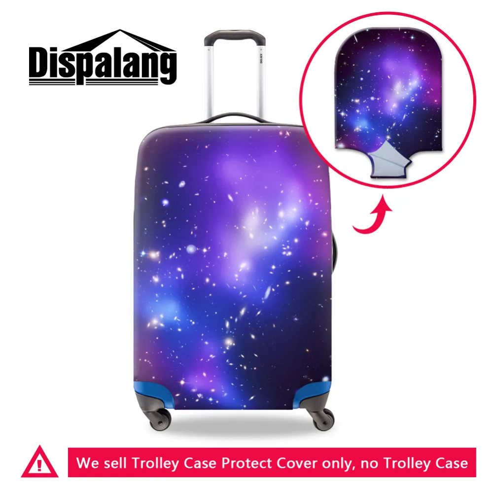Дорожный защитный чехол для багажа Galaxy Star Universe Space Толстый эластичный подходит