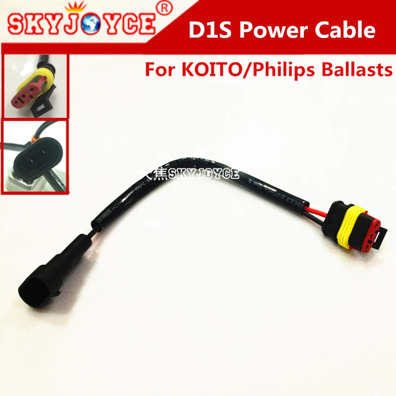 10PCS 12V D1 ballast Power Cable KOITO canbus ballasts power plugs