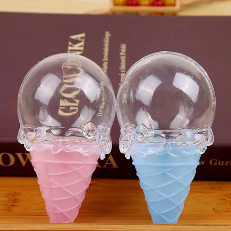 12PCS Creative Ice Cream Shape Plastic Candy Box Baby Birthday Baby Shower Personality Gift box Chocolate box baby-christmas-gifts : image 12PCS Creative Ice Cream Shape Plastic Candy Box Baby Birthday Baby Shower Personality Gift box Chocolate box baby-christmas-gifts