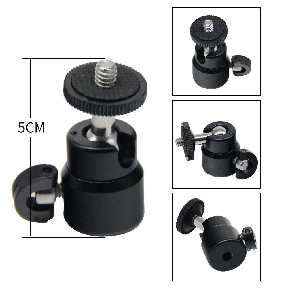  1/4 Screw Head Universal Portable Aluminum Stand Mount Digital Camera Tripod For Phone With Bluetoo
