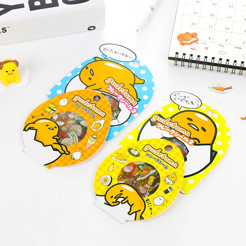 

DL Lovable egg , yolk, egg yolk, transparent PVC hand account adornment sticker and paper bag 60