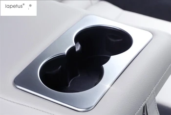

Lapetus Accessories For Land Rover L462 Discovery 5 2017 - 2020 Rear Seat Front Water Cup Holder Molding Cover Kit Trim