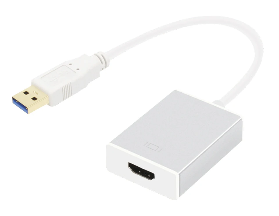 USB to HDMI Converter Video Adapter USB HDMI Converter External Video Card Monitor Projector for Windows System USB3.0 to HDMI