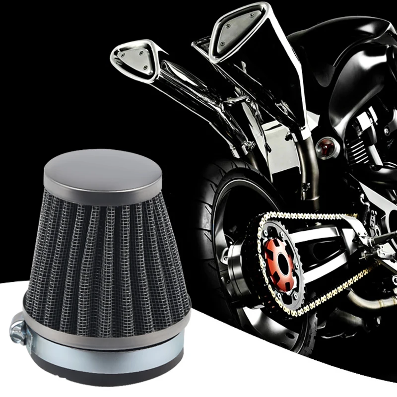 Воздушный фильтр мотоцикла воздухоочиститель воздуха 60 мм 35 мм 39 мм 42 мм 44 мм 48 мм 54 мм 60 мм для Honda Yamaha Kawasaki Suzuki