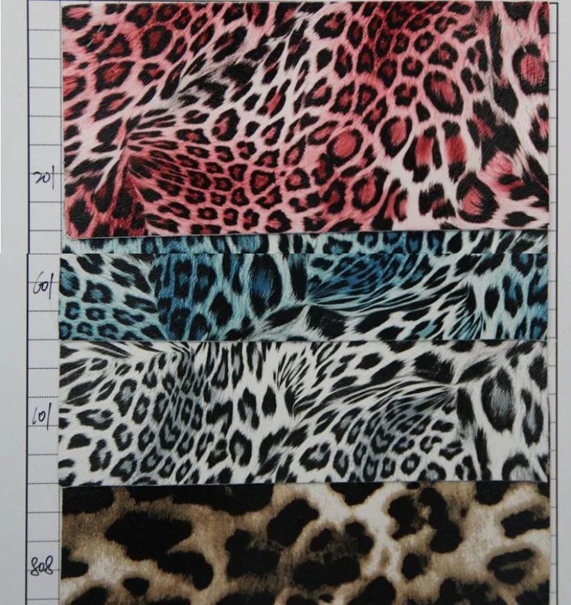 Eco Friendly Leopard Leather Factory Wholesale Spot High Quality