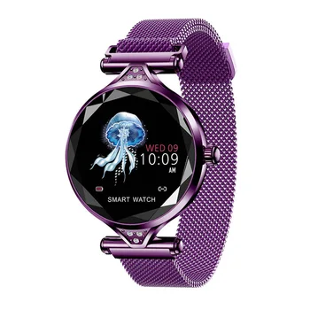 Luxury Smart Watch Women Sport IP67 Waterproof Bluetooth For Android IOS Iphone Smartwatch Gift For Girlfriend