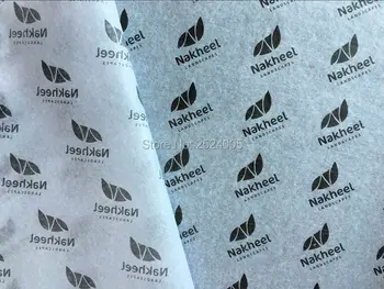 

Custom Luxury brand logo name printed gift garment shoes wrapping paper glassine tissue paper wrapping/red wine packing paper