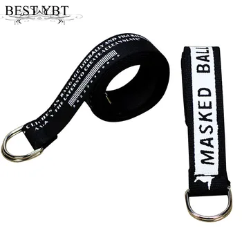 

Best YBT Unisex Belt Nylon Iron Double ring button Women Belt Cowboy Outdoor Sports Simple Fashion Casual Personality Men Belt