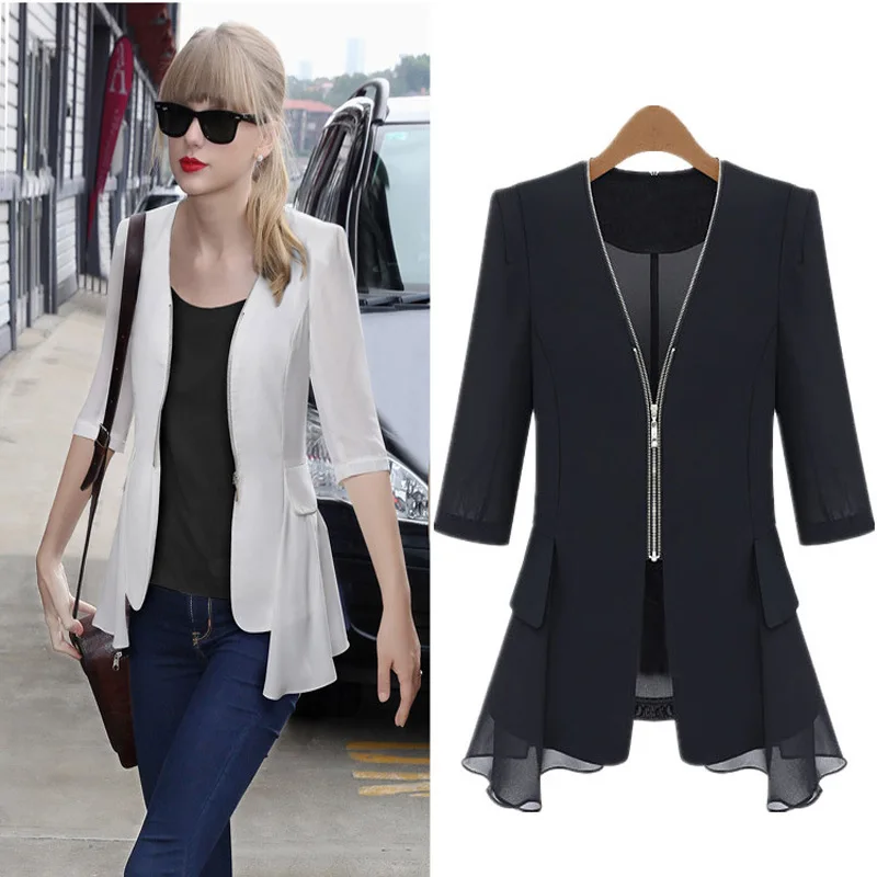 New Novelty Hippie Clothing Cheap Female Blazers 2015