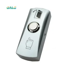 Zinc alloy NO COM GATE DOOR Exit Button Switch For Access Control System Push Exit Release Button Switch open door Zinc alloy NO COM GATE DOOR Exit Button Switch For Access Control System Push Exit Release Button Switch open door