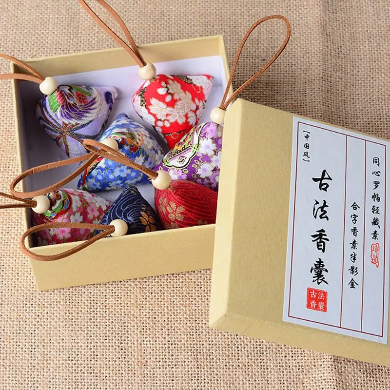 Handmade Rice Dumpling Fragrance Wormwood Sachet Mosquito Repellent For Home Living Room Car Pendant Air Freshener Tool #530