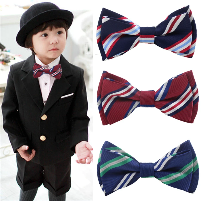 2016 new fashion butterfly ties children bowties boys neckties kids