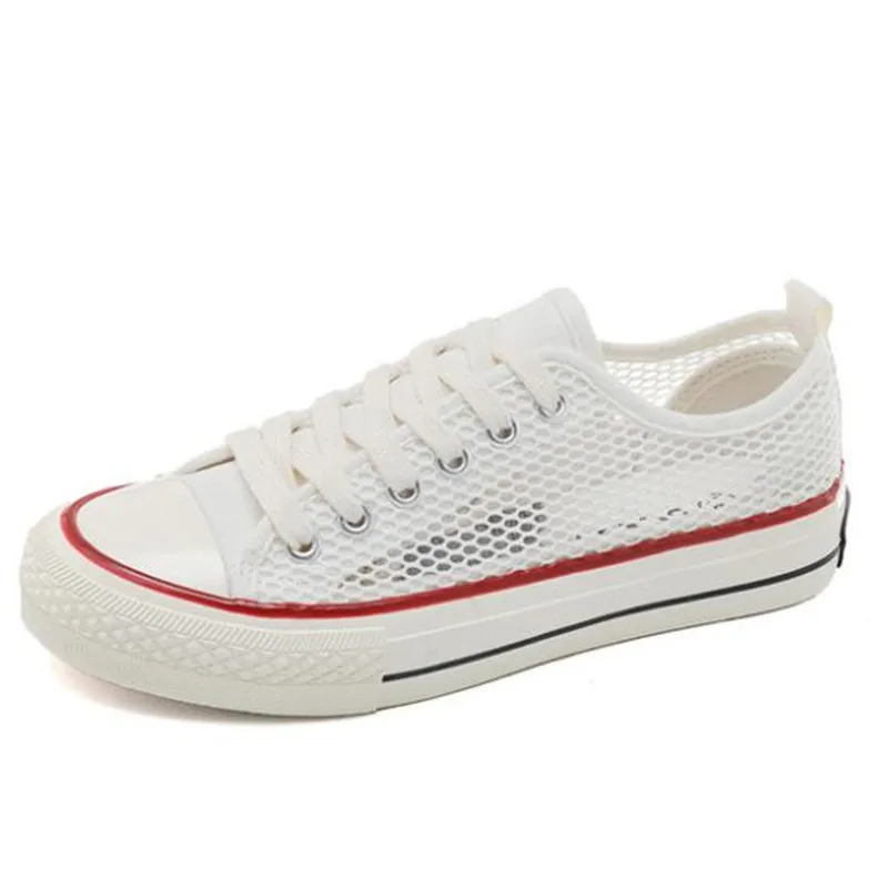 

2019 New Summer Women sneakers shoes Ladies Feminine Fashion Casual Mesh Air Shallow Low Comfort Zapatillas Loafers Shoes