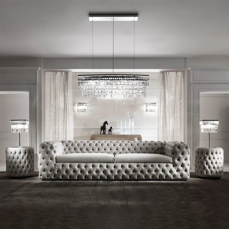 Trussardi дизайнерские Вилла дизайн пользовательский цвет 4-местный диван-кровать