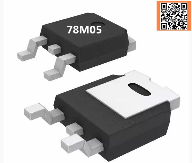 100PCS 78M05 L78M05 ST TO-252 SMD Voltage Regulator IC