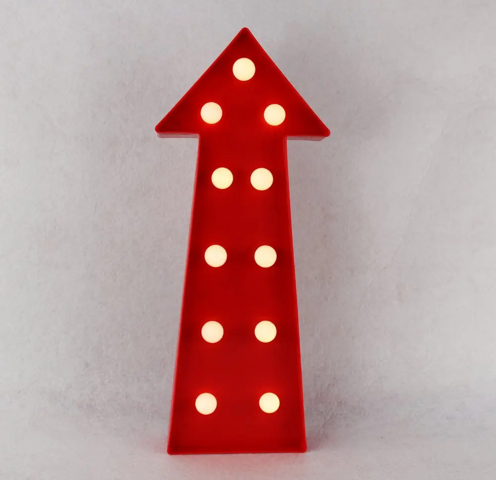 Arrow LED Marquee Sign LIGHT UP Vintage Inspired Marquee Light neon