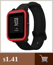 Мягкий защитный силиконовый чехол из ТПУ Для Xiaomi Huami Amazfit Bip Youth/Lite Watch Smartwatch аксессуары TPU чехол Z0821