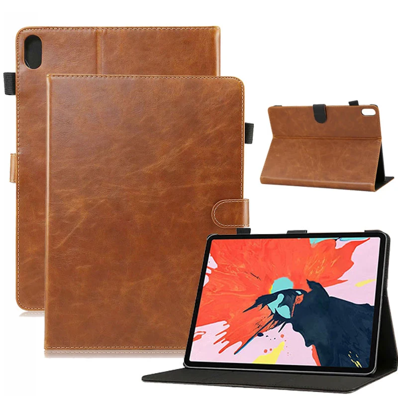 

Retro Leathe Case for iPad Pro 12.9 2018 Release Tablet Flip Case Stand Smart Cover Auto Wake Sleep for iPad Pro 12.9 inch 3th