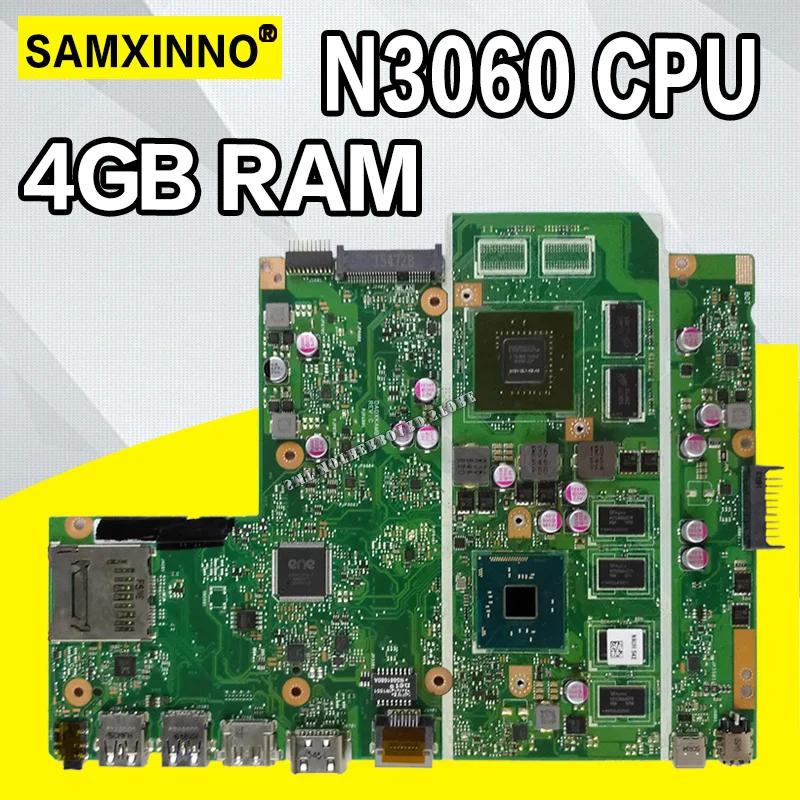 X541SC MB._ 4G/N3060/AS V1G 90NB0CI0-R00040 материнская плата для For Asus X541S ноутбука 100%