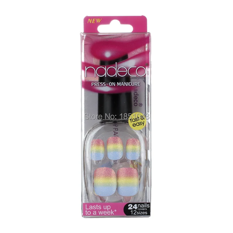 

Rated R Glitter Press on False Nail, 24 Count