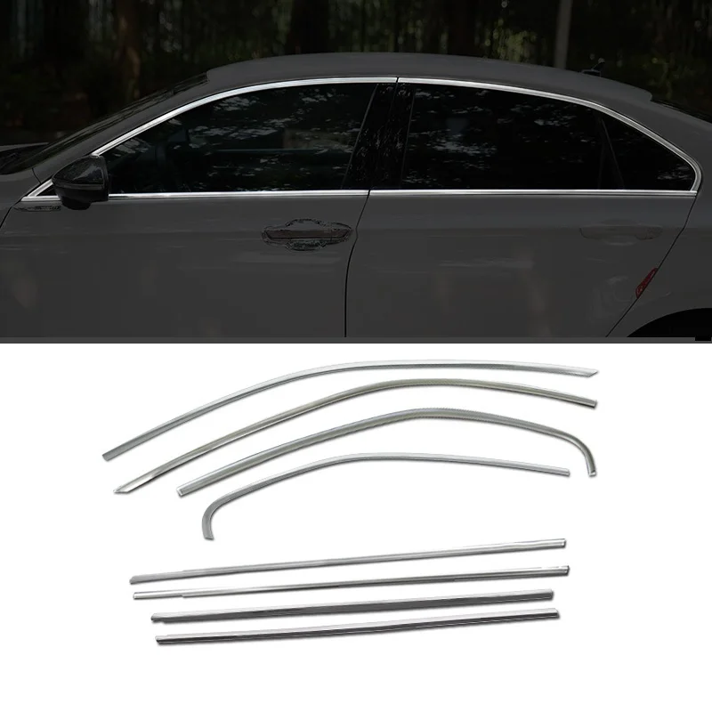 

Auto Automovil Trunk Window Rear Panels Exterior High-grade Decoration Modification Bright 15 16 17 18 19 FOR Volkswagen Lamando