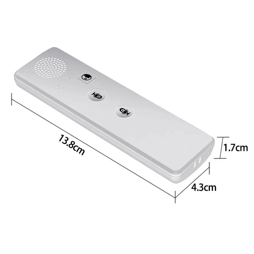 

New Translator Translation Kit Intelligent Translator 40 Languages Instant Voice Device Fashion Portable Lightweight