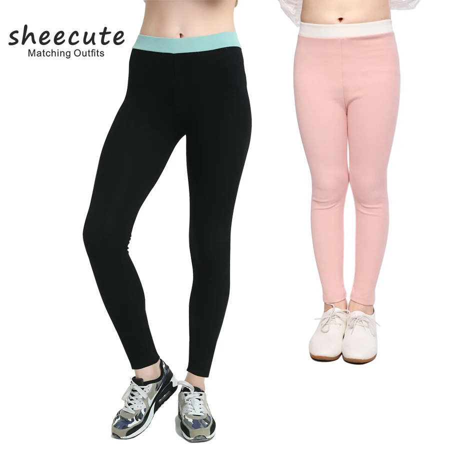 SheeCute весенне осенняя стильная семейная одежда для сочетания лодыжек однотонные