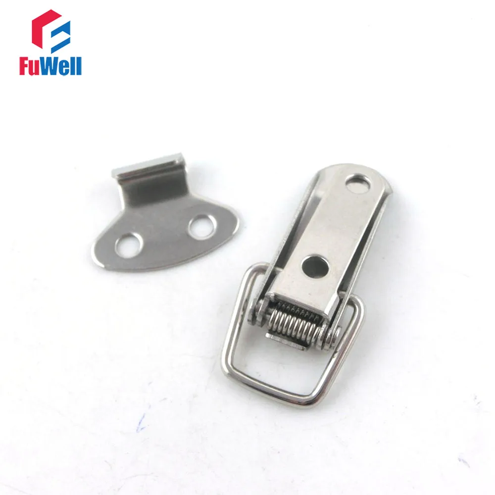 20pcs R117 Iron Spring Loaded Toggle Latch Hasps Case Cabinet Box Toggle Catch Buckle