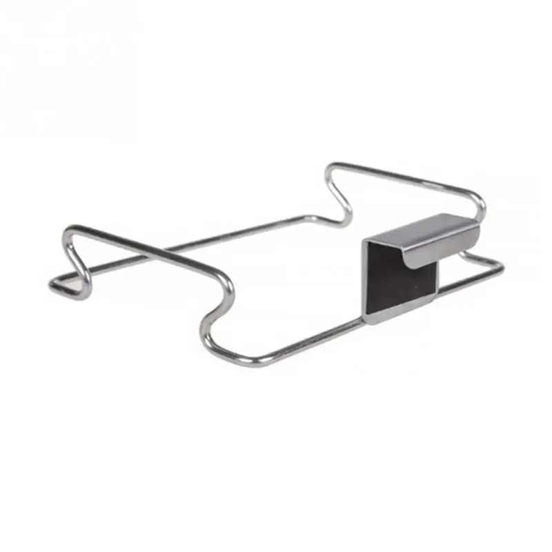 

High Quality Stainless Steel Hanging Garbage Trash Bag Holder Storage Hanger Rack Door Cupboard Kitchen Tool