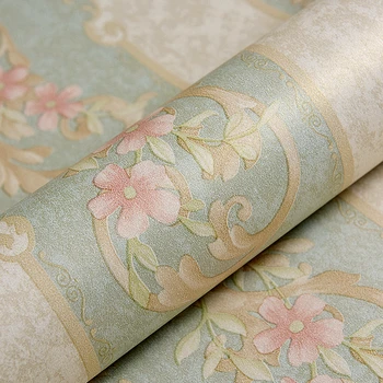 

Bacaz Green 3d vertical Stripe wallpaper romance for Walls tv background 3D Flower wall paper Rolls 3d Wallcoverings
