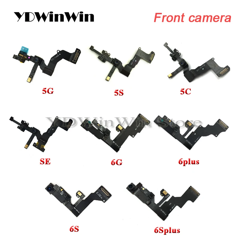 

1pcs Camera For iPhone 5 5S 5C Right Proximity Sensor Face Front Camera Flex Cable For iPhone 6 6S 6Plus 6S plus Front Camera