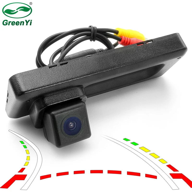 

GreenYi Intelligent Parking Assistance Dynamic Trajectory Tracks Rear View Camera For Renault Koleos 2010-2015 Vehicle Camera