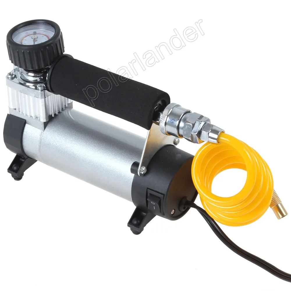 Автомобильный воздушный компрессор для автомобиля надувной портативный супер поток автомобильный насос 100PSI насос для автошин/автомобильный воздушный компрессор