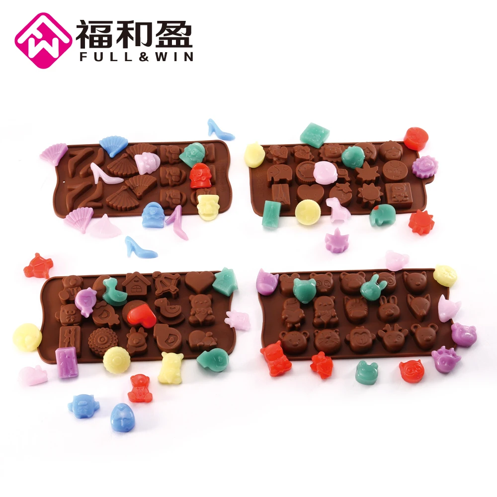 

Silicone Mold 19 Style Many Pattern Soap Mold Form Mould Fondant Cake Decorating Tools Baking Form Design Sugarcraft For Kitchen