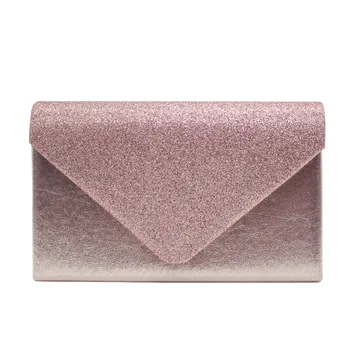

Banquet Glitter Envelope Clutch Corduroy Crossbody Bags Square Shape Sequined Clutches Purse Ladies Women'S Bag Evening Party
