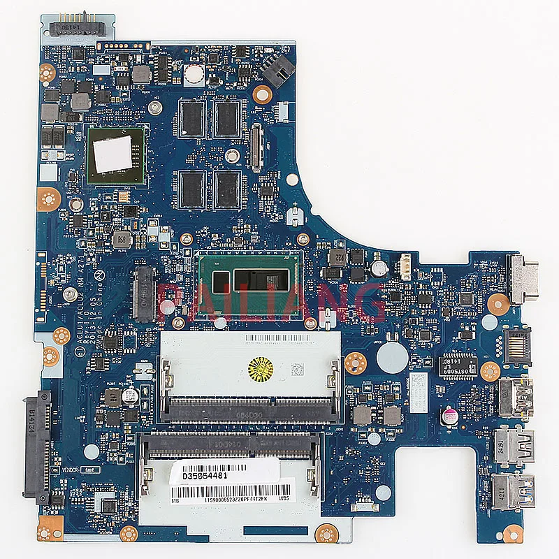 PAILIANG материнская плата для ноутбука Lenovo G50 70 PC I3 NM A271 2 Гб Vedio tesed DDR3|Материнские