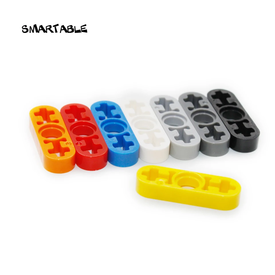 

Smartable Technic Liftarm 1x3 Thin Building Block Parts Toys For Kids Educational Creative Compatible 6632 MOC 80pcs/lot