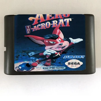 

Aero the acro-bat Game Cartridge Newest 16 bit Game Card For Sega Mega Drive / Genesis System