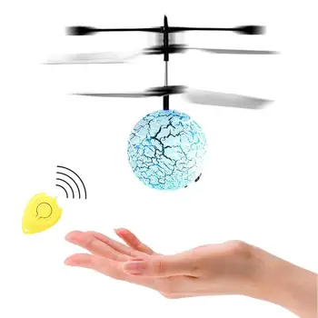

Flying Ball Infrared Hand Induction Flight Helicopter Multicolor LED Lights for Kids Teenager with Remote Controller