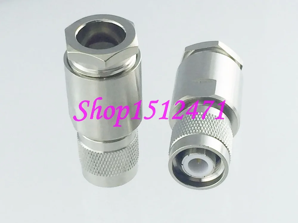 

Connector TNC male plug clamp RG8 RG213 LMR400 RG214 cable straight