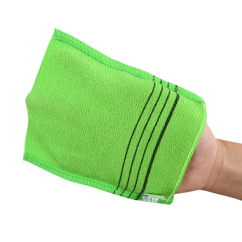 Coréen exfoliant corps gommage serviette bain italie serviette Massage soins de la peau 3 pièces ► Photo 3/6