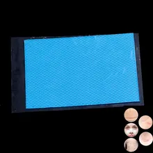 Многоразовые силиконовые удаления патч гель от угрей лечение шрамов терапия патч удалить травмы ожога лист восстановления кожи 12x8 см