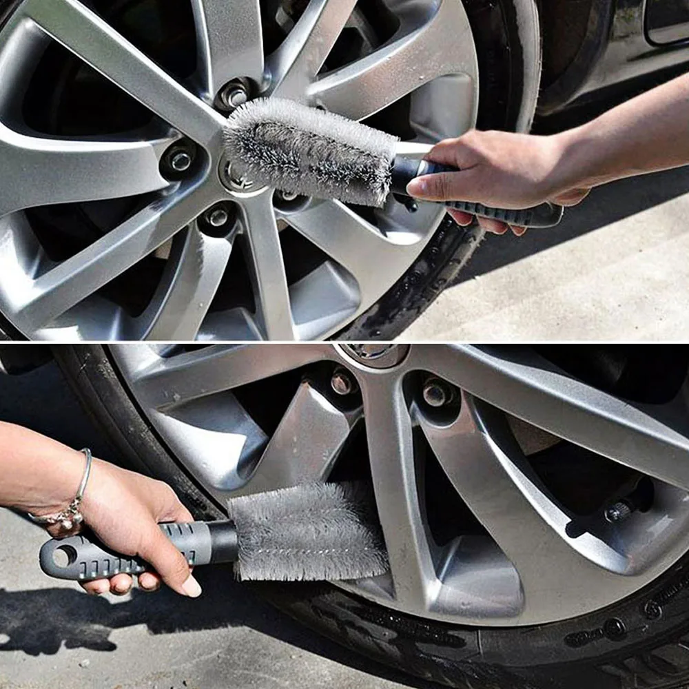 New Car wheel brush wheel rims tire washing brush vehicle cleaning brush car scrub brush (5)