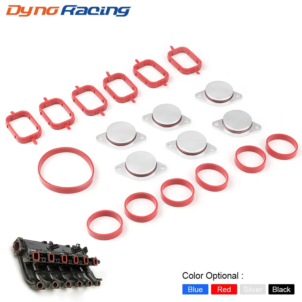 6X33mm Auto Replacement Parts for BMW M57 Swirl Blanks Flaps Repair Delete Kit with Intake Gaskets Key Blanks 6X33mm Auto Replacement Parts for BMW M57 Swirl Blanks Flaps Repair Delete Kit with Intake Gaskets Key Blanks